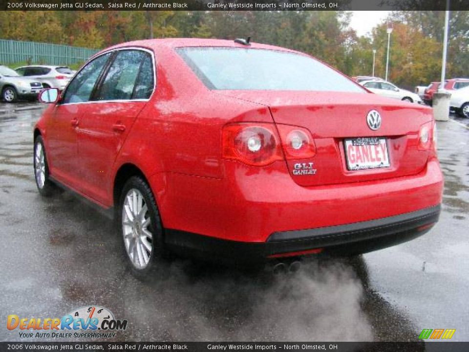 2006 Volkswagen Jetta GLI Sedan Salsa Red / Anthracite Black Photo #3