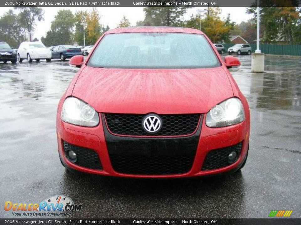 2006 Volkswagen Jetta GLI Sedan Salsa Red / Anthracite Black Photo #8