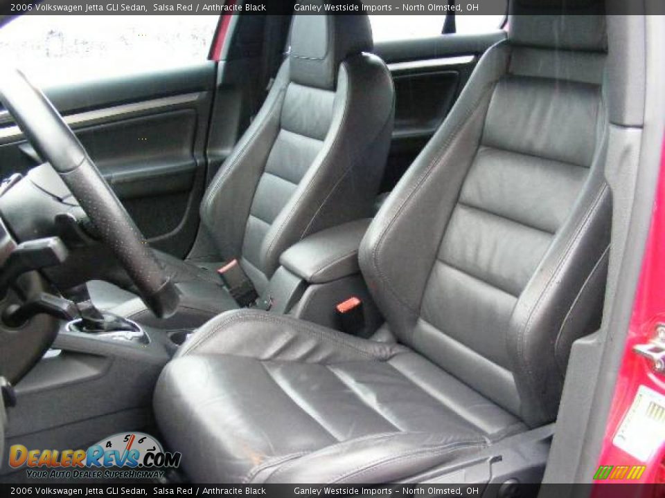 2006 Volkswagen Jetta GLI Sedan Salsa Red / Anthracite Black Photo #9