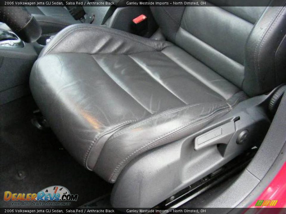2006 Volkswagen Jetta GLI Sedan Salsa Red / Anthracite Black Photo #10