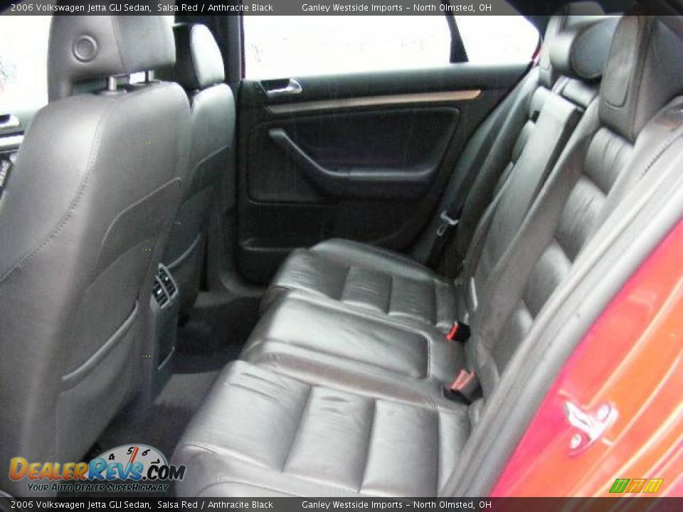 2006 Volkswagen Jetta GLI Sedan Salsa Red / Anthracite Black Photo #11