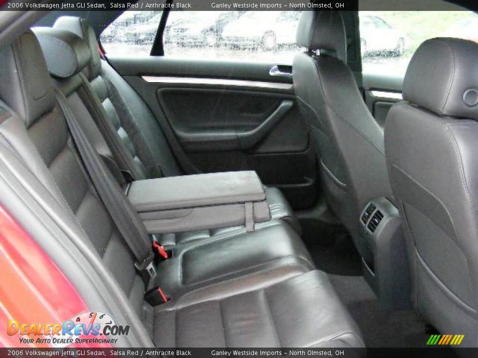 2006 Volkswagen Jetta GLI Sedan Salsa Red / Anthracite Black Photo #12