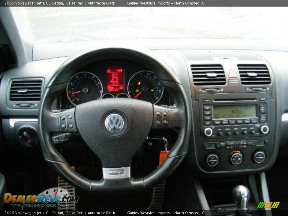 2006 Volkswagen Jetta GLI Sedan Salsa Red / Anthracite Black Photo #14