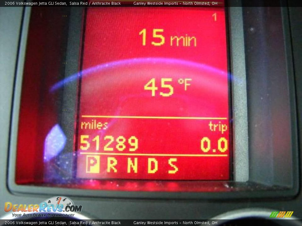 2006 Volkswagen Jetta GLI Sedan Salsa Red / Anthracite Black Photo #17