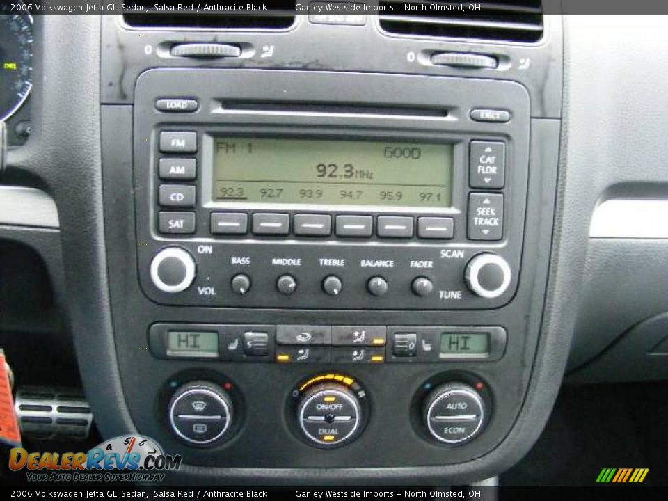 2006 Volkswagen Jetta GLI Sedan Salsa Red / Anthracite Black Photo #18