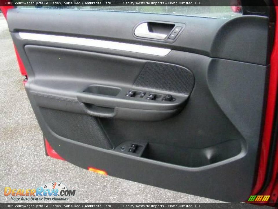 2006 Volkswagen Jetta GLI Sedan Salsa Red / Anthracite Black Photo #19