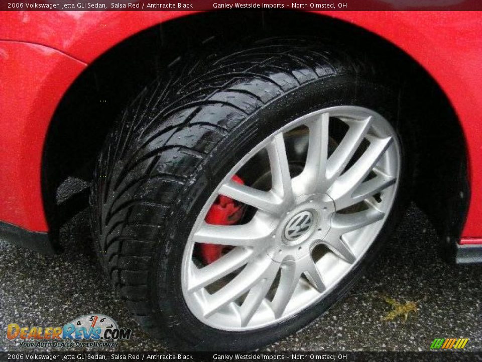2006 Volkswagen Jetta GLI Sedan Salsa Red / Anthracite Black Photo #22