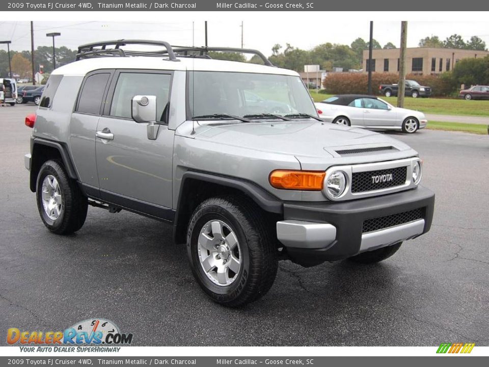 2009 Toyota FJ Cruiser 4WD Titanium Metallic / Dark Charcoal Photo #1