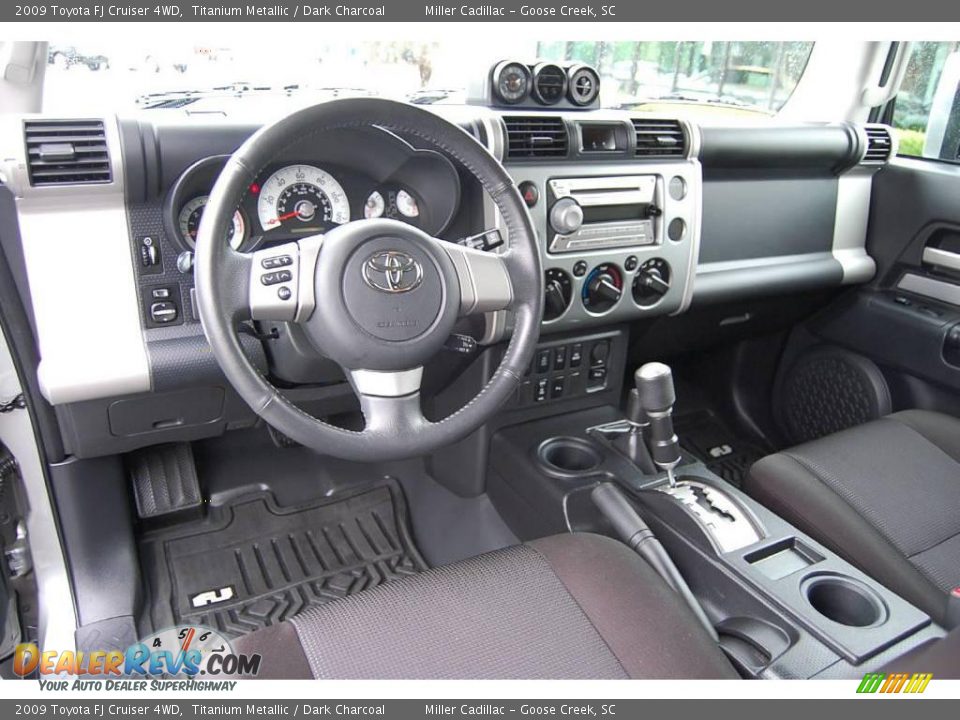 2009 Toyota FJ Cruiser 4WD Titanium Metallic / Dark Charcoal Photo #3