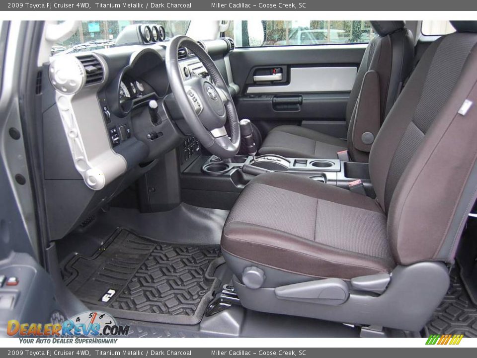 2009 Toyota FJ Cruiser 4WD Titanium Metallic / Dark Charcoal Photo #4