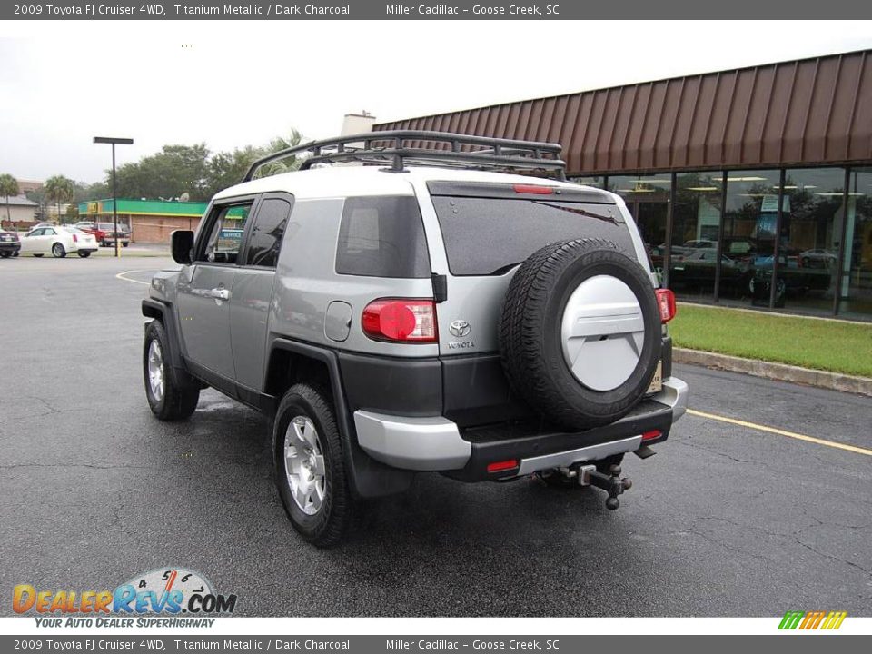 2009 Toyota FJ Cruiser 4WD Titanium Metallic / Dark Charcoal Photo #17
