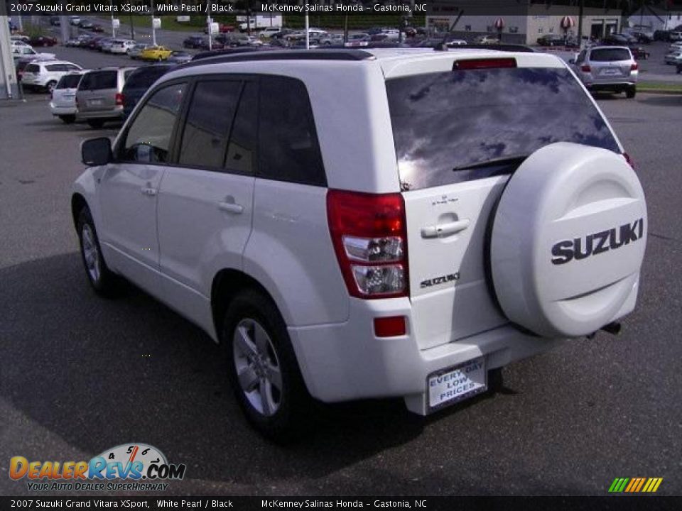 2007 Suzuki Grand Vitara XSport White Pearl / Black Photo #2