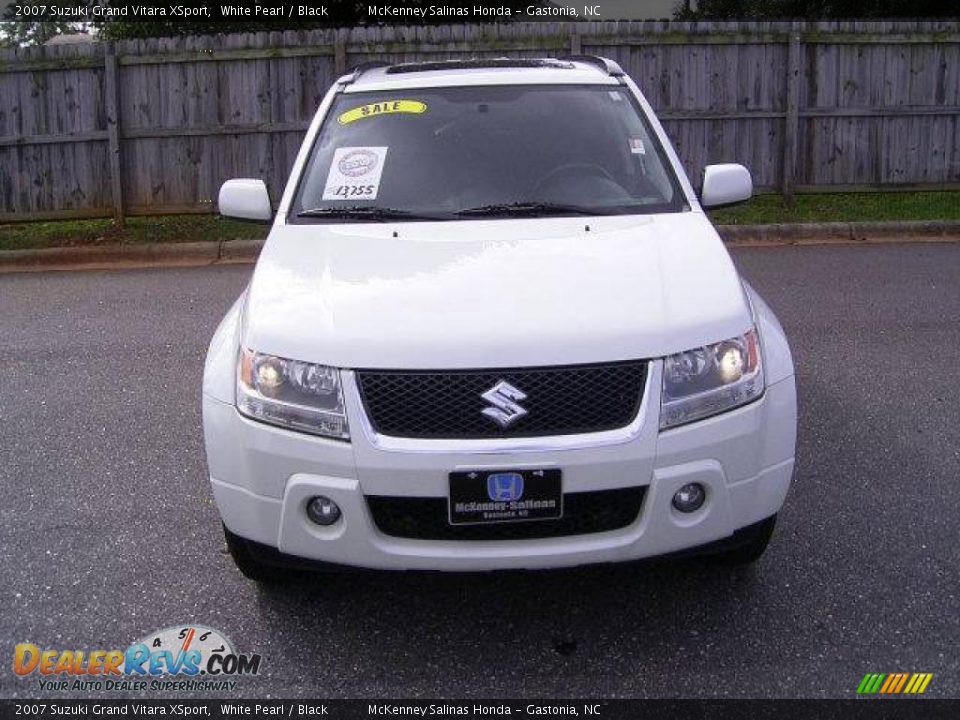 2007 Suzuki Grand Vitara XSport White Pearl / Black Photo #7