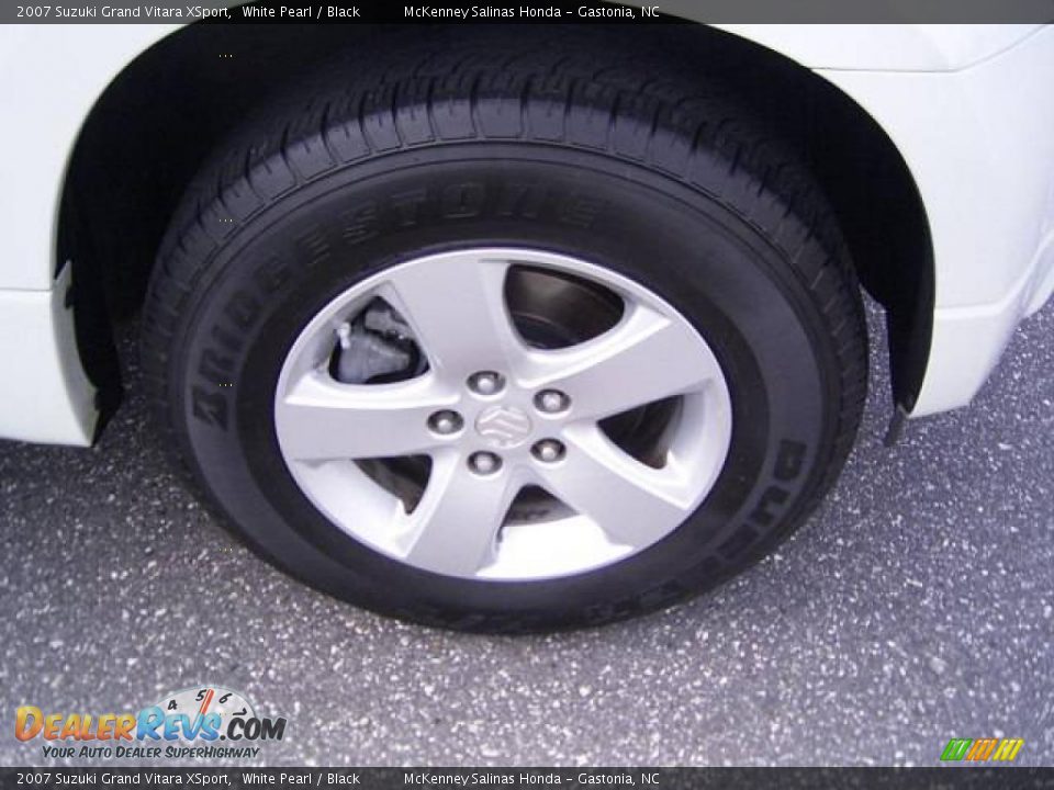 2007 Suzuki Grand Vitara XSport White Pearl / Black Photo #19