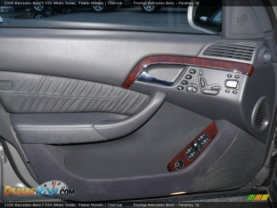 2006 Mercedes-Benz S 500 4Matic Sedan Pewter Metallic / Charcoal Photo #7