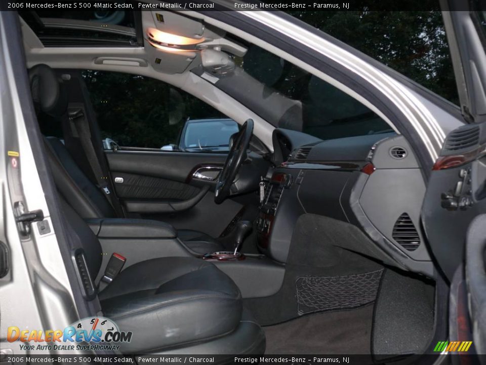 2006 Mercedes-Benz S 500 4Matic Sedan Pewter Metallic / Charcoal Photo #9