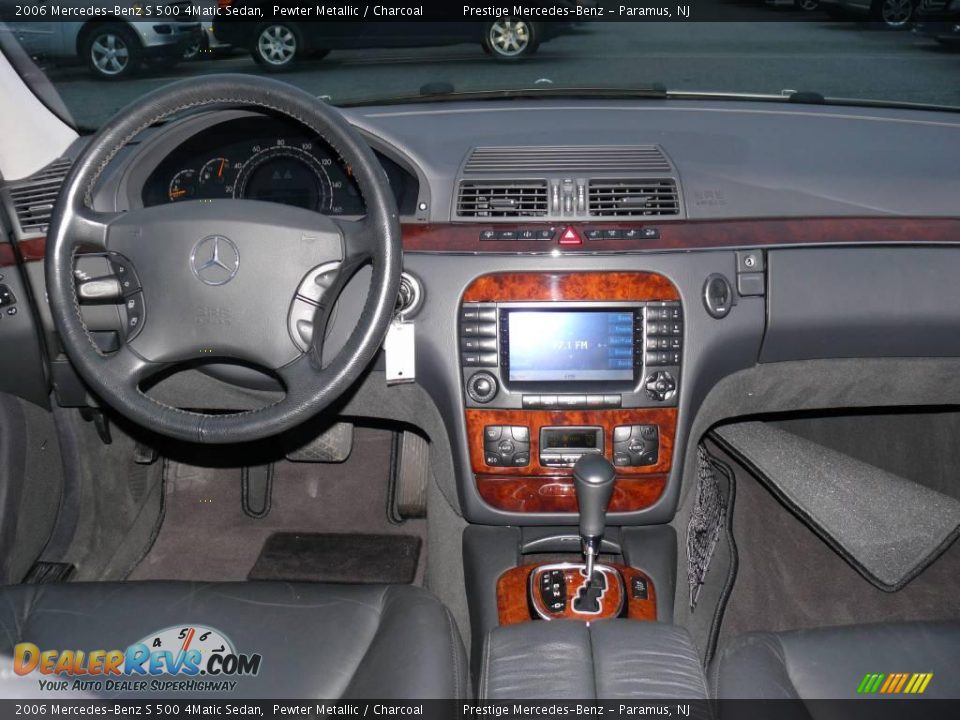 2006 Mercedes-Benz S 500 4Matic Sedan Pewter Metallic / Charcoal Photo #10