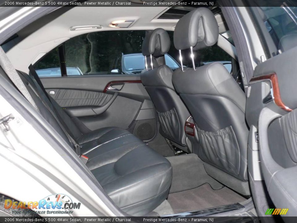2006 Mercedes-Benz S 500 4Matic Sedan Pewter Metallic / Charcoal Photo #13