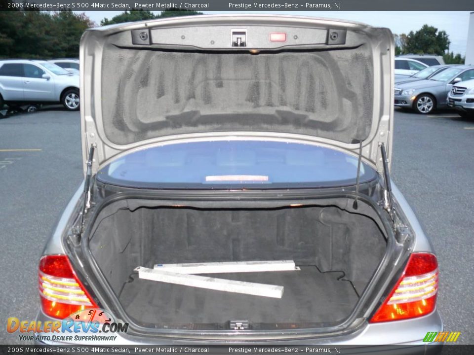2006 Mercedes-Benz S 500 4Matic Sedan Pewter Metallic / Charcoal Photo #14