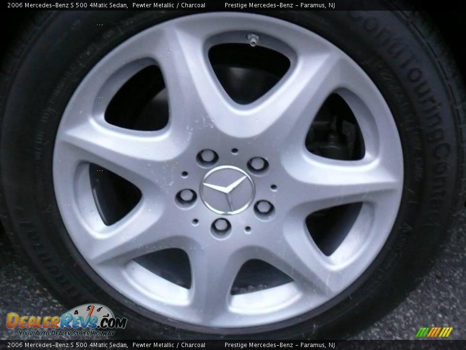 2006 Mercedes-Benz S 500 4Matic Sedan Pewter Metallic / Charcoal Photo #15