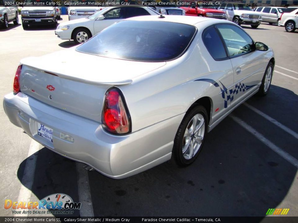 2004 Chevrolet Monte Carlo SS Galaxy Silver Metallic / Medium Gray Photo #3