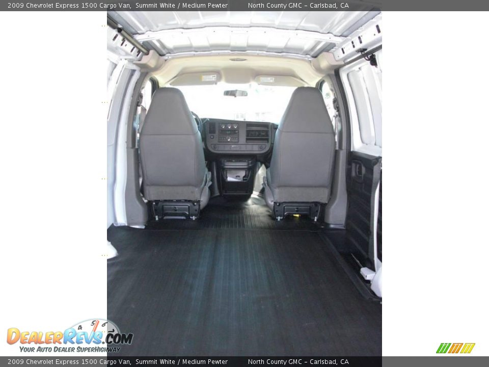 2009 Chevrolet Express 1500 Cargo Van Summit White / Medium Pewter Photo #29