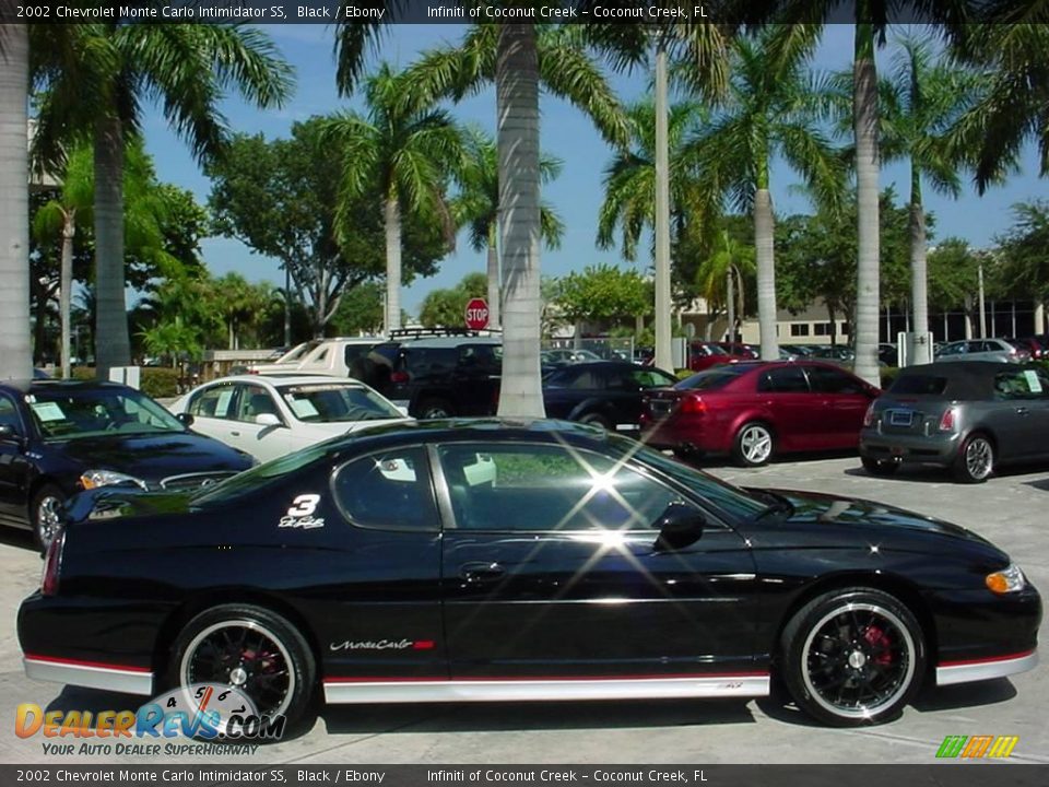 Black 2002 Chevrolet Monte Carlo Intimidator SS Photo #2