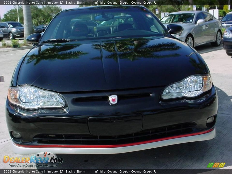 2002 Chevrolet Monte Carlo Intimidator SS Black / Ebony Photo #8