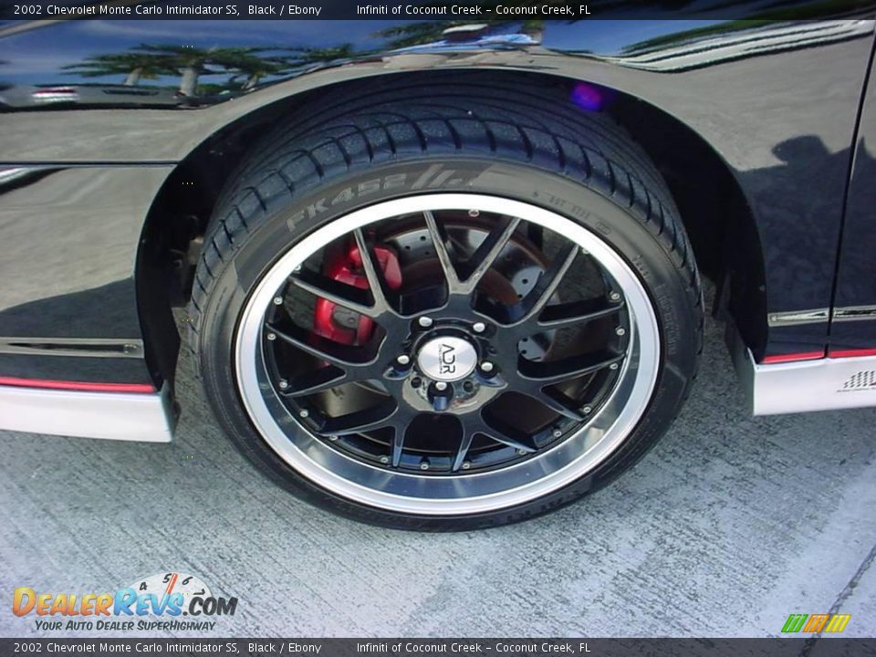 2002 Chevrolet Monte Carlo Intimidator SS Black / Ebony Photo #14
