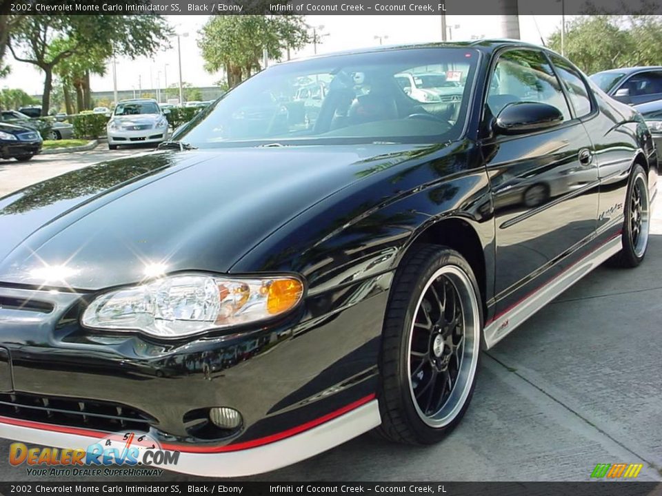 2002 Chevrolet Monte Carlo Intimidator SS Black / Ebony Photo #15