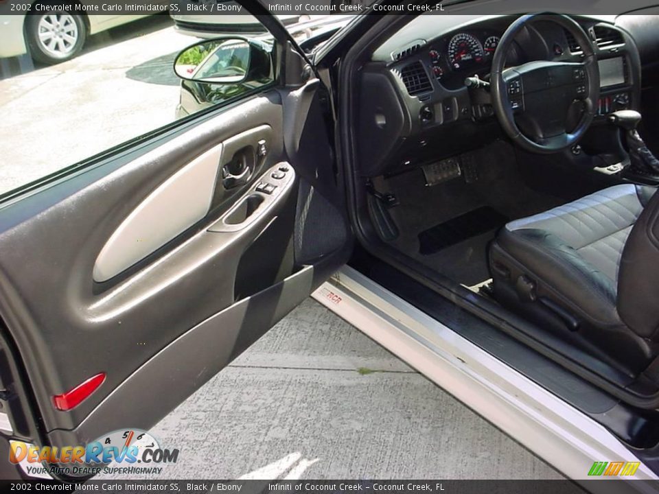 2002 Chevrolet Monte Carlo Intimidator SS Black / Ebony Photo #16