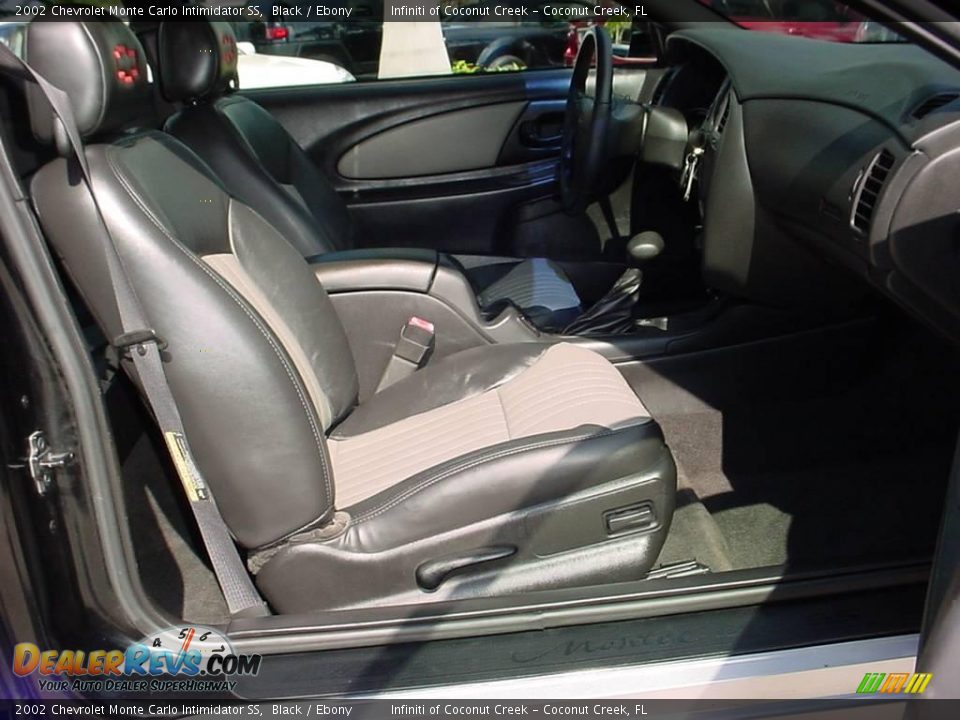 2002 Chevrolet Monte Carlo Intimidator SS Black / Ebony Photo #19