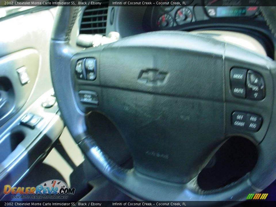 2002 Chevrolet Monte Carlo Intimidator SS Black / Ebony Photo #23