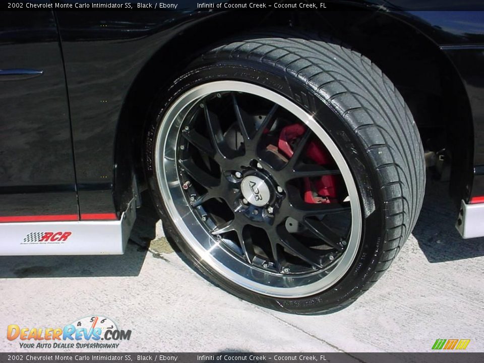 2002 Chevrolet Monte Carlo Intimidator SS Black / Ebony Photo #25