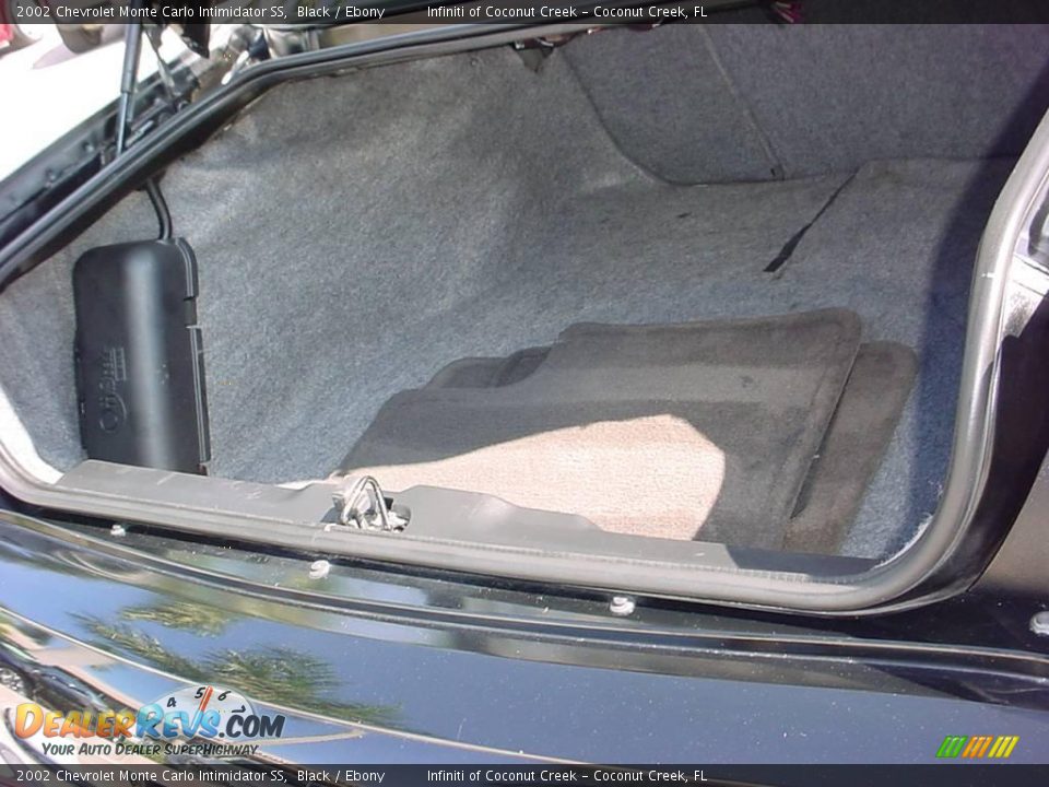 2002 Chevrolet Monte Carlo Intimidator SS Black / Ebony Photo #27