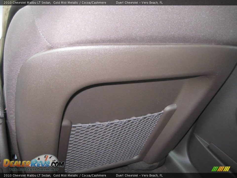 2010 Chevrolet Malibu LT Sedan Gold Mist Metallic / Cocoa/Cashmere Photo #12