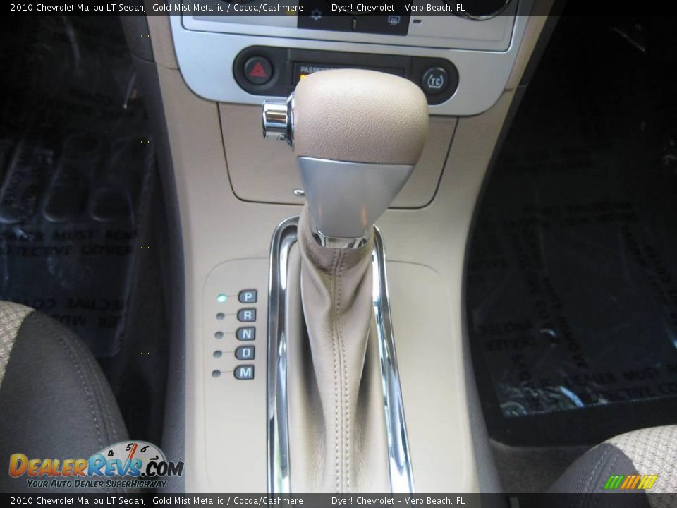 2010 Chevrolet Malibu LT Sedan Gold Mist Metallic / Cocoa/Cashmere Photo #19