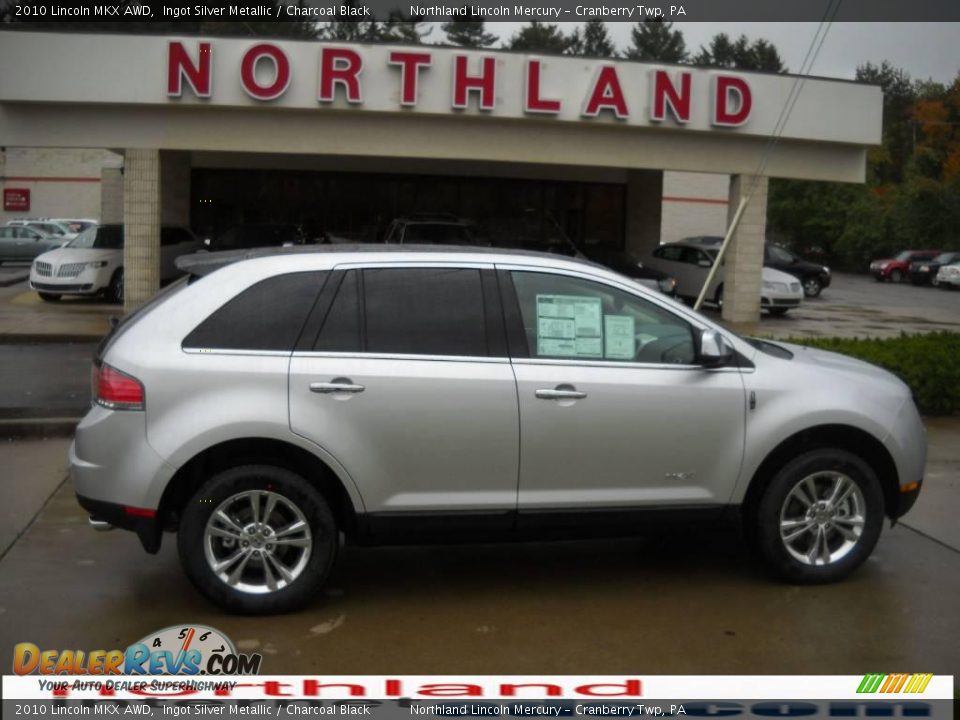 2010 Lincoln MKX AWD Ingot Silver Metallic / Charcoal Black Photo #1
