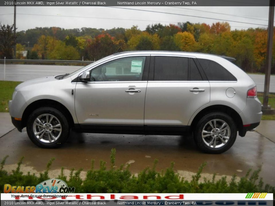 2010 Lincoln MKX AWD Ingot Silver Metallic / Charcoal Black Photo #5