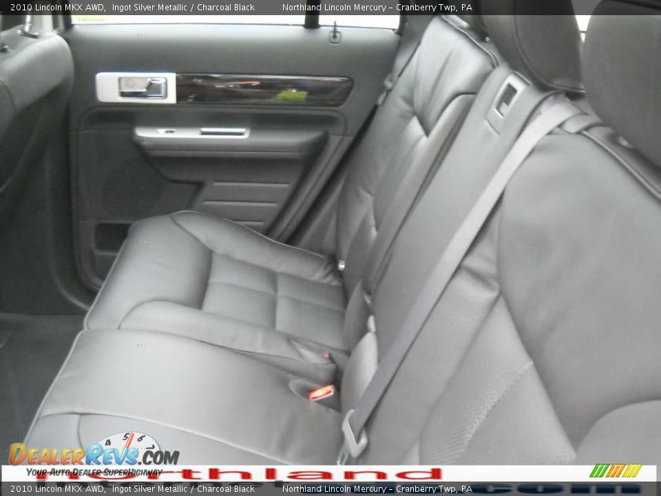 2010 Lincoln MKX AWD Ingot Silver Metallic / Charcoal Black Photo #12