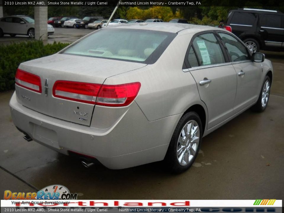 2010 Lincoln MKZ AWD Smoke Stone Metallic / Light Camel Photo #2