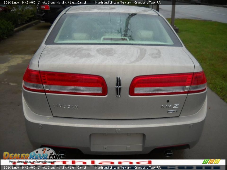 2010 Lincoln MKZ AWD Smoke Stone Metallic / Light Camel Photo #3