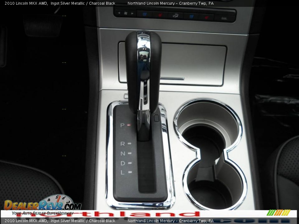 2010 Lincoln MKX AWD Ingot Silver Metallic / Charcoal Black Photo #18