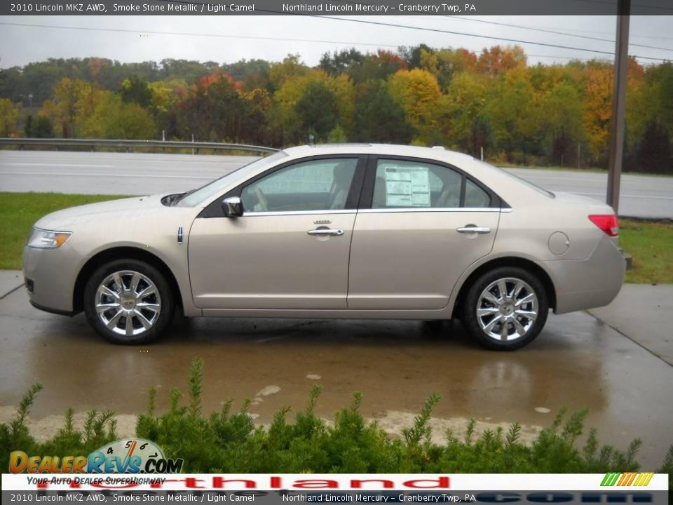 2010 Lincoln MKZ AWD Smoke Stone Metallic / Light Camel Photo #5