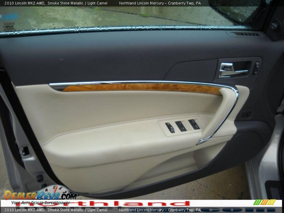 2010 Lincoln MKZ AWD Smoke Stone Metallic / Light Camel Photo #6