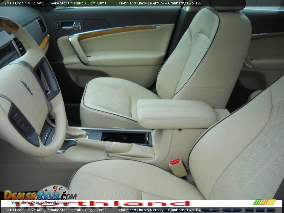 2010 Lincoln MKZ AWD Smoke Stone Metallic / Light Camel Photo #8
