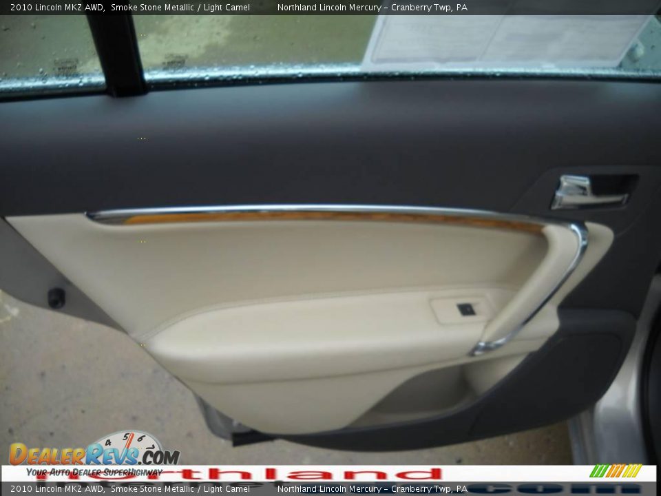 2010 Lincoln MKZ AWD Smoke Stone Metallic / Light Camel Photo #10