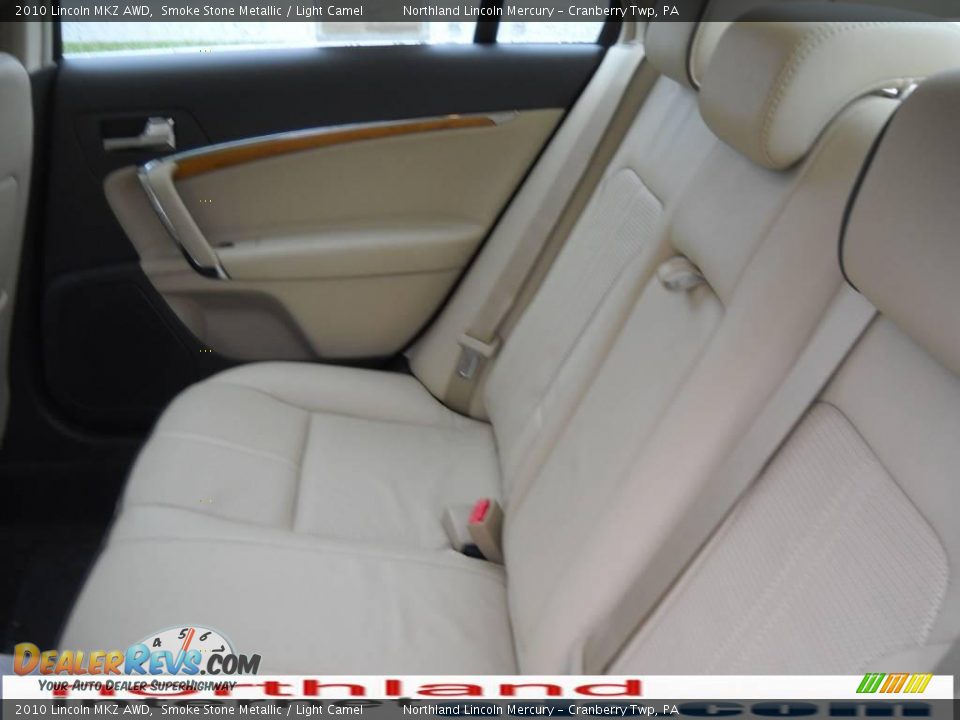 2010 Lincoln MKZ AWD Smoke Stone Metallic / Light Camel Photo #11