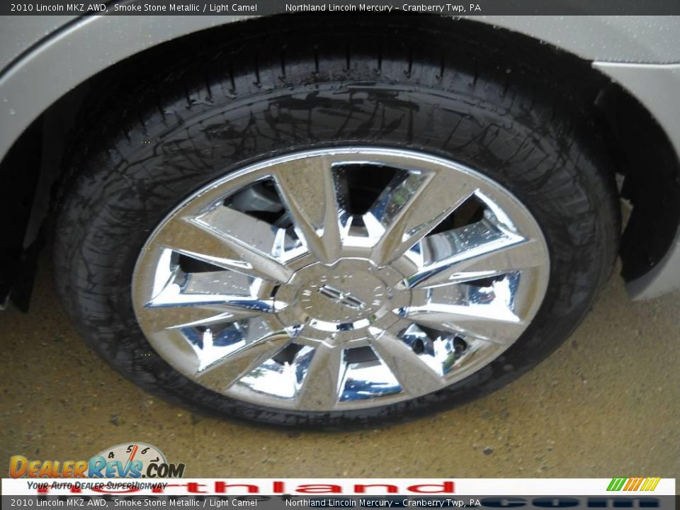 2010 Lincoln MKZ AWD Smoke Stone Metallic / Light Camel Photo #12