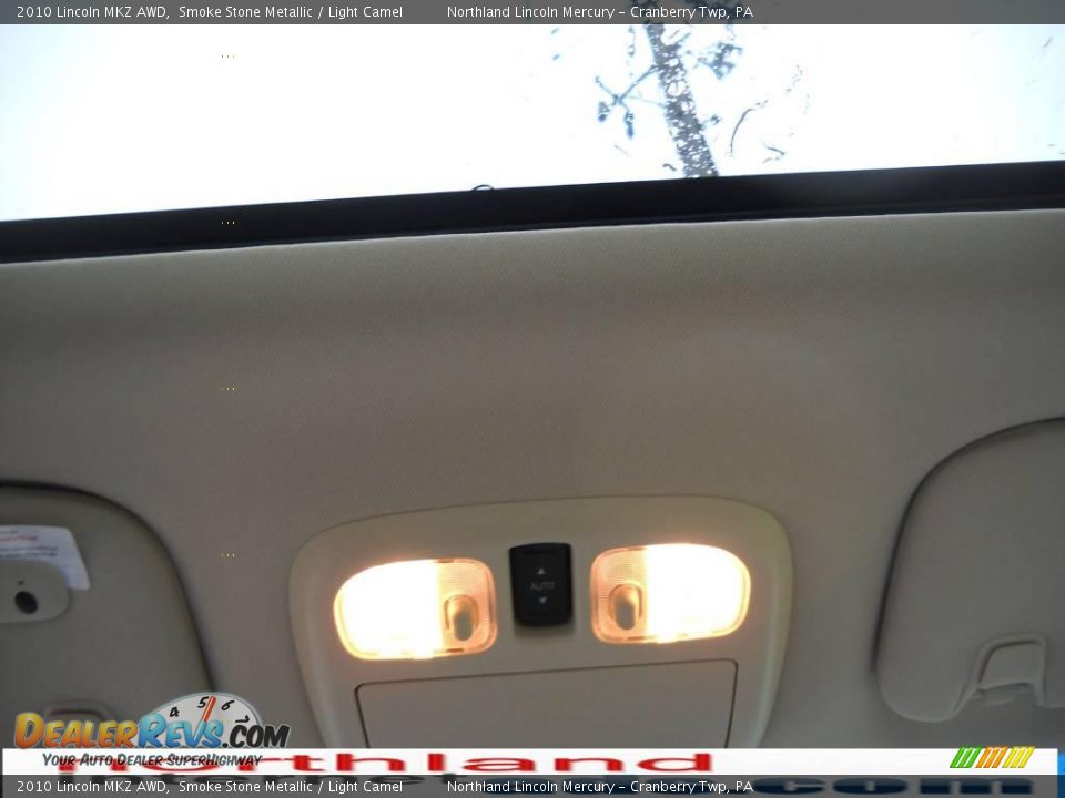 2010 Lincoln MKZ AWD Smoke Stone Metallic / Light Camel Photo #16